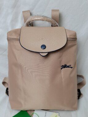Longchamp Nylon Backpack Foldable Travel Bag